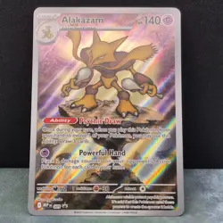 Alakazam Black Star Promo Holo 009 Mega Evolution Pokemon TCG Near Mint Card A - Image 2