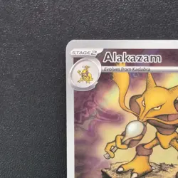 Alakazam Black Star Promo Holo 009 Mega Evolution Pokemon TCG Near Mint Card A - Image 3