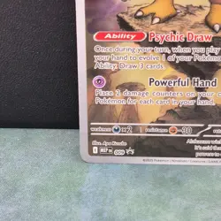 Alakazam Black Star Promo Holo 009 Mega Evolution Pokemon TCG Near Mint Card A - Image 5