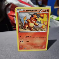 Charmander Pokemon TCG B & W Legendary Treasures Common Card #17/113 - Image 1