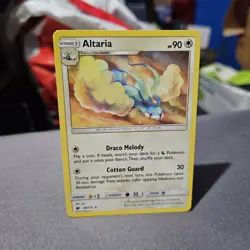 Altaria Pokemon TCG Crimson Invasion Non-Holo Rare Card #80/111 - Image 1