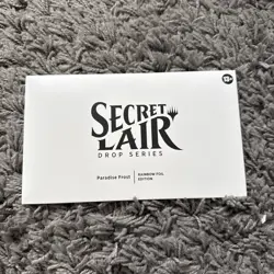 MTG Secret Lair - Paradise Frost - Non Foil New And Sealed - Image 1