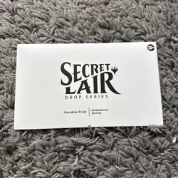 MTG Secret Lair - Paradise Frost - Non Foil New And Sealed - Image 2