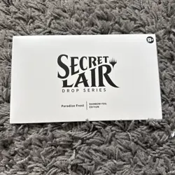 MTG Secret Lair - Paradise Frost - Non Foil New And Sealed - Image 3