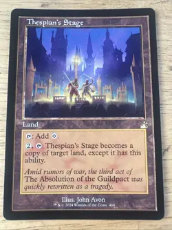 MTG - Thespian's Stage (Retro Frame) 466 - Ravnica Remastered NM - Image 1