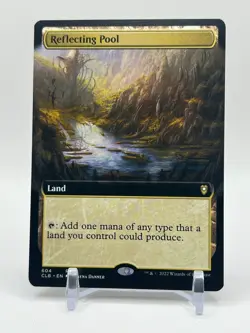 Reflecting Pool (Extended Art) - Commander Legends: Baldur's Gate - #604 - MTG - Image 1