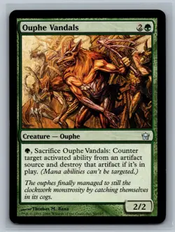 Magic The Gathering Fifth Dawn Ouphe Vandals #90/165 MTG TCG CCG - Image 1