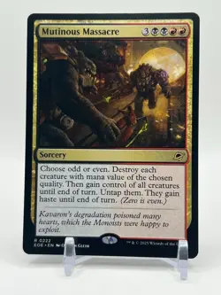 Mutinous Massacre - Edge of Eternities (EOE) - #0222 - MTG - Image 1