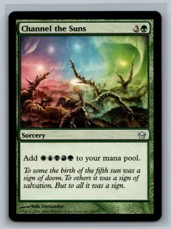 Magic The Gathering Fifth Dawn Channel the Suns #84/165 MTG TCG CCG - Image 1