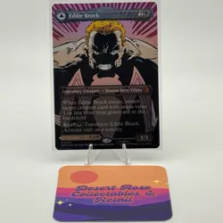 MTG Eddie Brock 233 Borderless Foil Marvel's Spider-Man SPM - Image 1