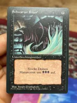 German FBB • Dark Ritual • NM • Mtg (1731) - Image 1