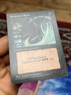 German FBB • Dark Ritual • NM • Mtg (1731) - Image 2