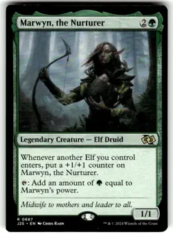 Marwyn, the Nurturer Foundations Jumpstart Regular MTG - Image 1