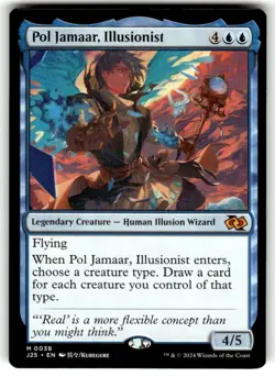 Pol Jamaar, Illusionist (Anime) Foundations Jumpstart Regular MTG - Image 1