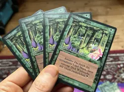 4x German FBB • Wild Growth • NM • Mtg (1753) - Image 1