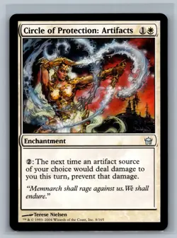 Magic MTG Fifth Dawn Circle of Protection: Artifacts #8/165 TCG CCG - Image 1