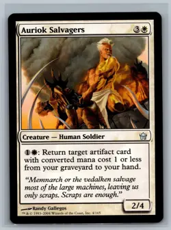 Magic The Gathering Fifth Dawn Auriok Salvagers #4/165 MTG TCG CCG - Image 1