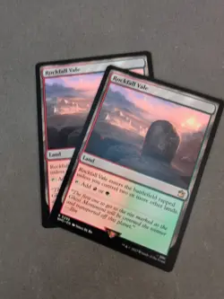 2x Rockfall Vale - Universes Beyond: Doctor Who - NM - MTG - Image 1