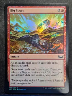 Big Score - Foil - Streets of New Capenna (MTG) - Image 1