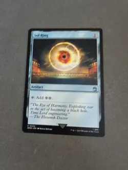 1x Sol Ring - Universes Beyond: Doctor Who - NM - MTG - Image 1