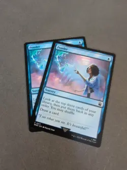 2X Ponder #217 | Near Mint | Doctor Who Magic MTG - Image 1