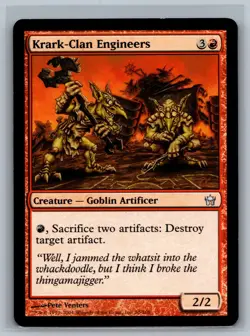 Magic The Gathering Fifth Dawn Krark-Clan Engineers #70/165 MTG TCG CCG - Image 1