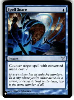 MTG Spell Snare 33/180 U The List Reprints NM - Image 1