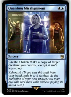 Quantum Misalignment Universes Beyond: Doctor Who Regular MTG NM Near Mint - Image 1