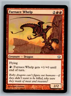 Magic The Gathering Fifth Dawn Furnace Whelp #65/165 MTG TCG CCG - Image 1