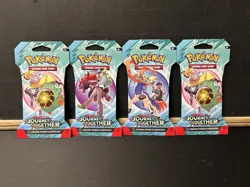 Pokemon TCG Scarlet & Violet: Journey Together Sleeved Booster Packs Set of 4 - Image 1