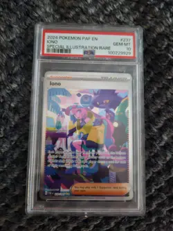 2024 Pokemon PAF-EN IONO SIR 237/091 PSA 10 - Image 1