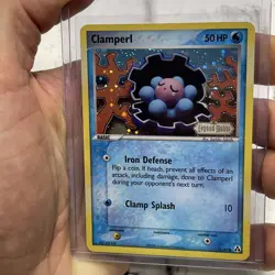 Pokemon Clamperl 51/92 Pokemon TCG EX Legend Maker Reverse Holo Stamped LP/NM - Image 1