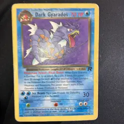 Pokemon 1st Edition Dark Gyarados Team Rocket Vintage TCG - WoTC - (LP) 25/82 - Image 4
