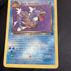 Pokemon 1st Edition Dark Gyarados Team Rocket Vintage TCG - WoTC - (LP) 25/82 - Image 5