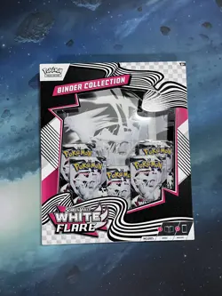 Pokemon TCG Scarlet & Violet White Flare Binder Collection Brand New & Sealed - Image 1