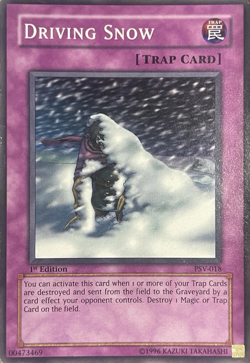 Driving Snow PSV-018 Pharaoh's Servant 1st Edition (Common) YuGiOh TCG Card - Image 1