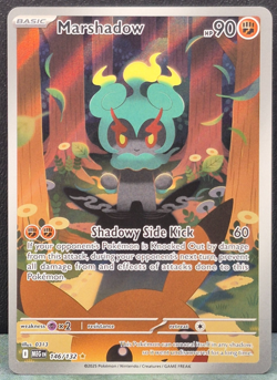 Marshadow Illustration Rare 146/132 Mega Evolution Pokemon TCG Near Mint Card A - Image 1
