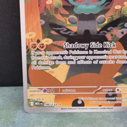 Marshadow Illustration Rare 146/132 Mega Evolution Pokemon TCG Near Mint Card A - Image 5