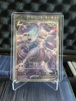 Mewtwo V SWSH229 - Sealed Pokemon Promo Sword & Shield Holo Card NM - Image 1