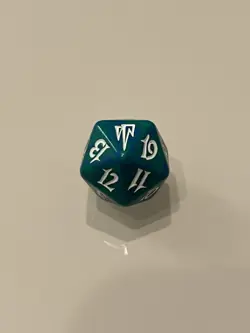 MTG Coldsnap Spindown Life Counter Green - Image 1