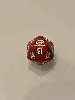 MTG Planar Chaos Spindown Life Counter Red - Image 1