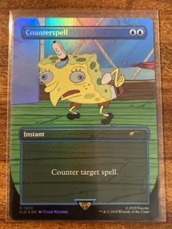 MTG✨COUNTERSPELL🌈 FOIL✨SLD X Internet Sensation MINT RARE Instant UNPLAYED ! - Image 1