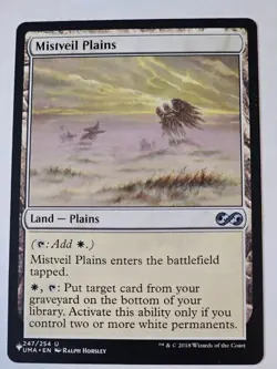 MTG - Mistveil Plains -The List - Image 1