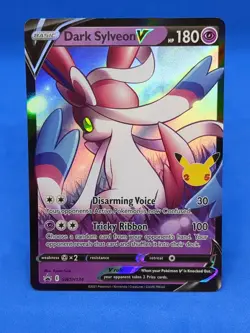 Dark Sylveon V SWSH134 SWSH: Sword & Shield Promo Cards Holo Pokemon Card TCG - Image 2