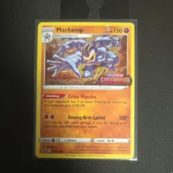 Machamp SWSH243 Black Star Promos Lost Origin Stamped Prerelease Holo Pokemon NM - Image 1