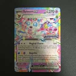 Pokemon Prismatic Evolutions Sylveon ex 041/131 Surprise Box Stamped - Image 1