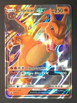 Pokemon TCG Charizard GX Holo SM211 Hidden Fates Tin Promo NM - Image 1
