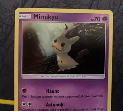 Pokemon TCG Mimikyu SM29 2017 Promo Holo - Image 2