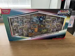 Prismatic Evolutions Lucario EX and Tyranitar EX Premium Collection - Image 1