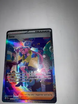 Pokemon TCG Iono 237/091 Paldean Fates Holo Special Illustration Rare NM - Image 2